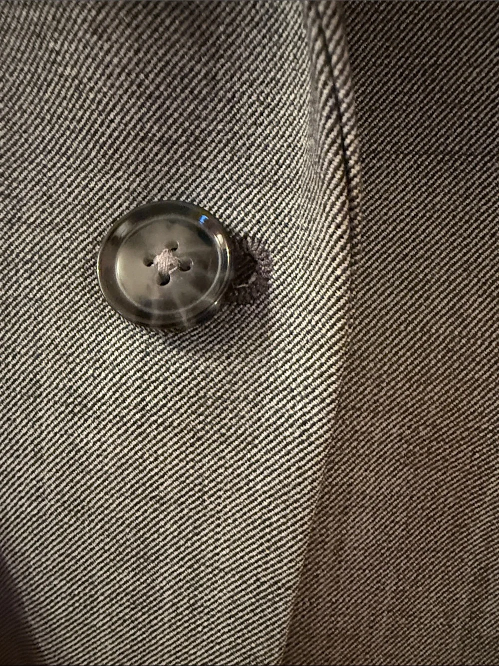 Banana Republic Women’s Gray Single-Button Tailored Blazer